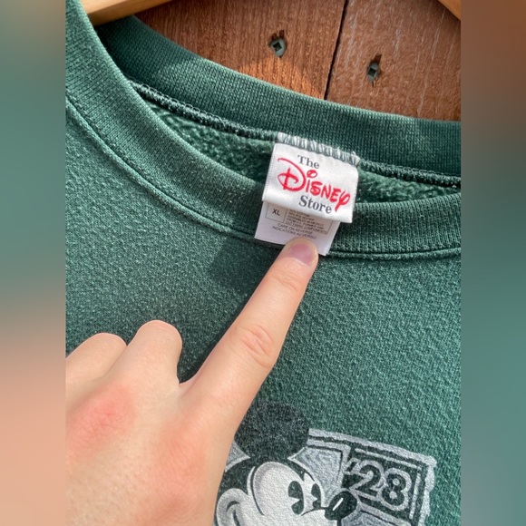 Disney Mickey Mouse Crewneck Sweatshirt - Picture 2 of 3